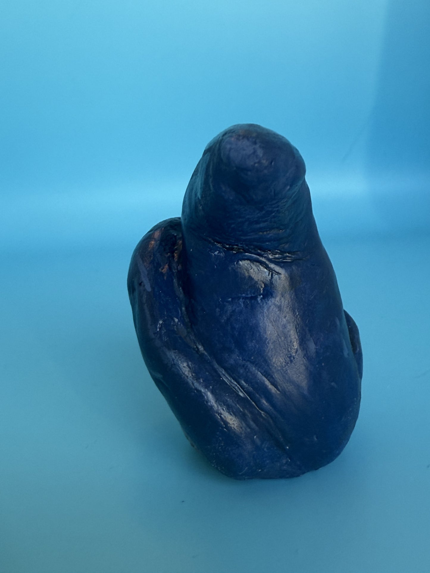 Shelf Settler Gnome — Blue Hat and Robes - GnomeNGarden