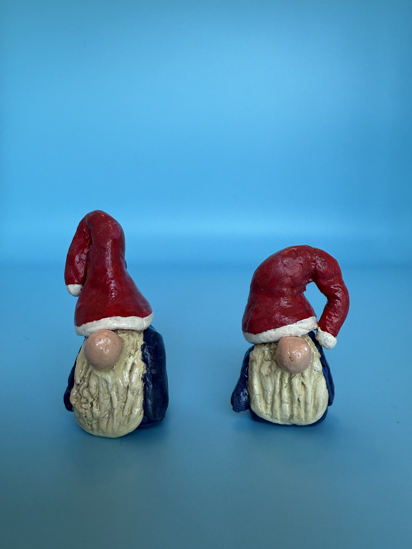 Desk Buddy North Star Christmas Holiday Gnomes, 1.5-Inch Clay Figure